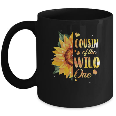 Cousin Of The Wild One 1st Birthday Sunflower Mug Coffee Mug | Teecentury.com
