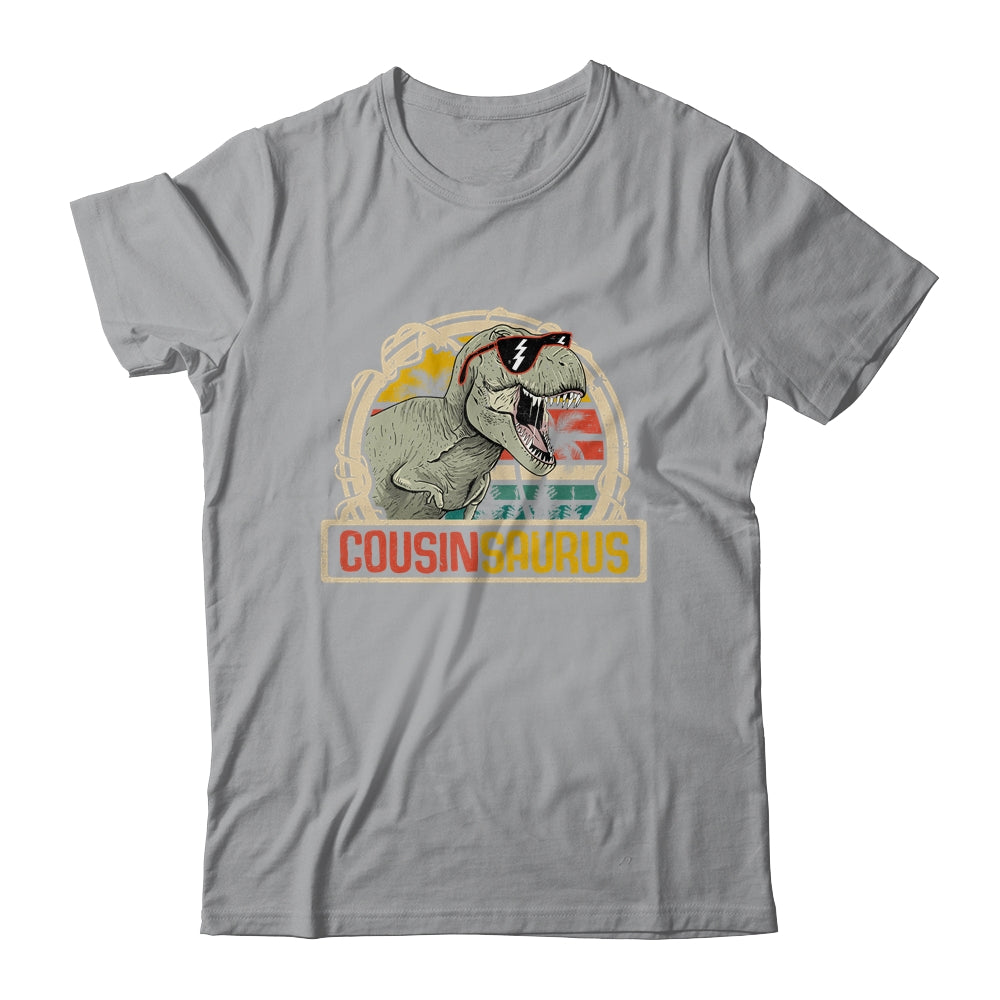 Cousinsaurus T Rex Dinosaur Cousin Saurus Family Matching T-Shirt & Hoodie | Teecentury.com