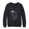 Cow Christmas Light Tree Cow Xmas Snow Lover T-Shirt & Sweatshirt | Teecentury.com