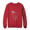 Cow Christmas Light Tree Cow Xmas Snow Lover T-Shirt & Sweatshirt | Teecentury.com