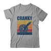 Cranky Vintage Sun Funny Bicycle Lovers Cycling Cranky T-Shirt & Hoodie | Teecentury.com
