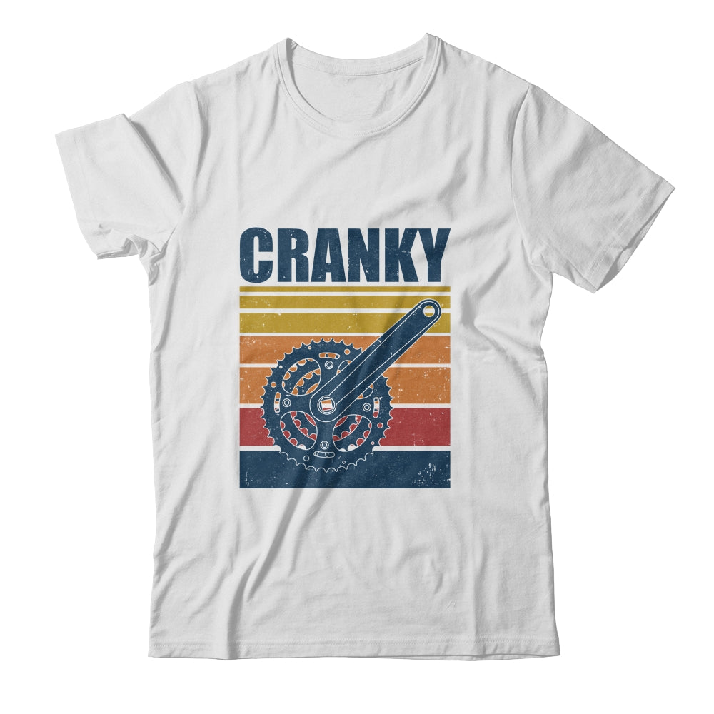 Cranky Vintage Sun Funny Bicycle Lovers Cycling Cranky T-Shirt & Hoodie | Teecentury.com