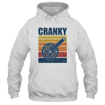 Cranky Vintage Sun Funny Bicycle Lovers Cycling Cranky T-Shirt & Hoodie | Teecentury.com