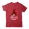 Creative Gnome Buffalo Plaid Matching Christmas Pajama Gift T-Shirt & Sweatshirt | Teecentury.com