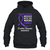 Crohns Disease Awareness Messed With The Wrong Family Support T-Shirt & Hoodie | Teecentury.com
