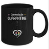 Currently In Quarantine Funny Pregnancy Announcement Mug Coffee Mug | Teecentury.com