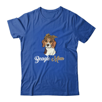 Cute Beagle Mom Leopard Dog Mom Mothers Day T-Shirt & Tank Top | Teecentury.com