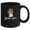 Cute Beagle Mom Leopard Dog Mom Mothers Day Mug Coffee Mug | Teecentury.com