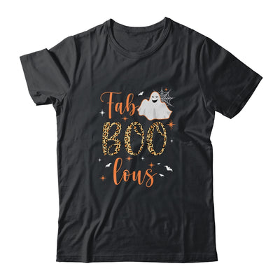 Cute Boo Ghost Halloween Fab Boo Lous Leopard T-Shirt & Hoodie | Teecentury.com
