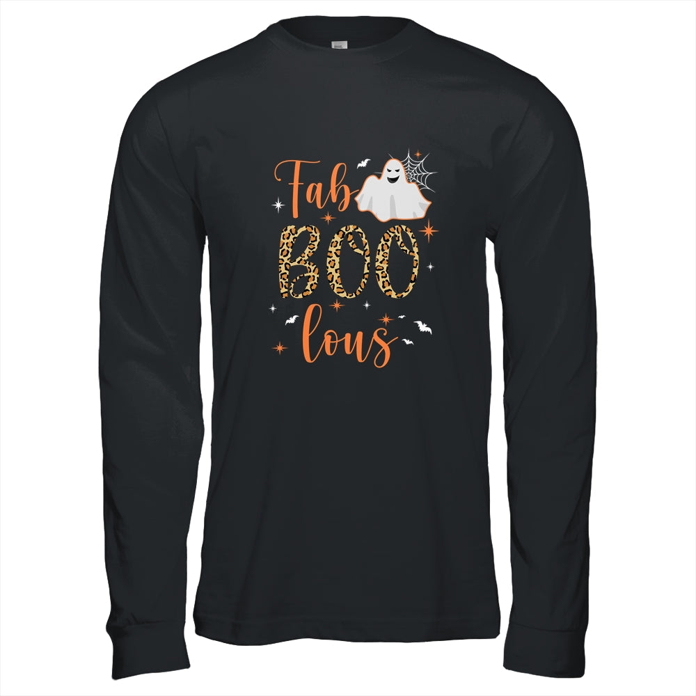 Cute Boo Ghost Halloween Fab Boo Lous Leopard T-Shirt & Hoodie | Teecentury.com