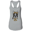 Cute Boston Terrier Mom Leopard Dog Bandana Mother Day Women Girl T-Shirt & Tank Top | Teecentury.com