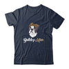 Cute Bulldog Mom Leopard Dog Mom Mothers Day T-Shirt & Tank Top | Teecentury.com