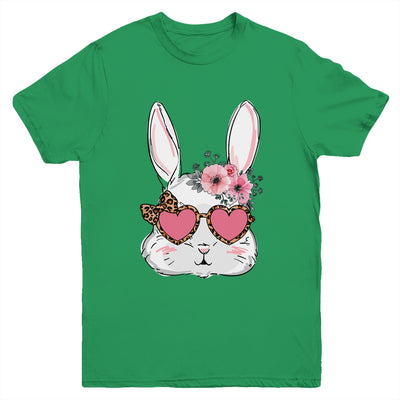 Cute Bunny Face Leopard Glasses Easter For Women Teen Girl Youth Shirt | teecentury