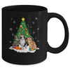 Cute Cat Christmas Tree Cat Lover Xmas Cat Mom Women Kids Mug | teecentury