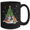 Cute Cat Christmas Tree Cat Lover Xmas Cat Mom Women Kids Mug | teecentury