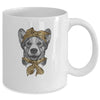 Cute Corgi Mom Leopard Dog Bandana Mother Day Women Girl Mug Coffee Mug | Teecentury.com