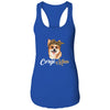 Cute Corgi Mom Leopard Dog Mom Mothers Day T-Shirt & Tank Top | Teecentury.com