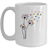 Cute Dandelion Books Flower Fly Reading Fan Club Mug Coffee Mug | Teecentury.com