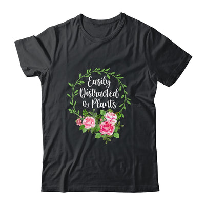 Cute Easily Distracted By Plants Gardening T-Shirt & Tank Top | Teecentury.com