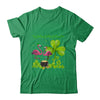 Cute Flamingo St Patricks Day Shamrock Funny Flamingo Irish T-Shirt & Hoodie | Teecentury.com