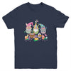 Cute Gnome Easter Day Women Girls Easter Eggs Youth Youth Shirt | Teecentury.com