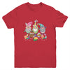 Cute Gnome Easter Day Women Girls Easter Eggs Youth Youth Shirt | Teecentury.com