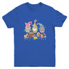 Cute Gnome Easter Day Women Girls Easter Eggs Youth Youth Shirt | Teecentury.com