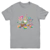 Cute Gnome Easter Day Women Girls Easter Eggs Youth Youth Shirt | Teecentury.com
