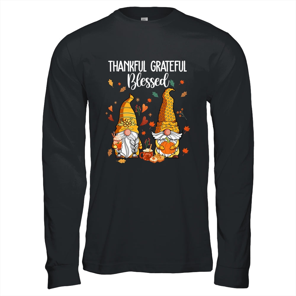 Cute Gnomes Couple With Pumpkin Spice Fall Yall Autumn Gnome Shirt & Long Sleeve | teecentury