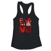 Cute Gnomes Valentines Love Leopard Plaid Couple Matching Shirt & Tank Top | teecentury