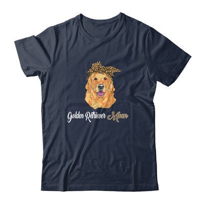 Cute Golden Retriever Mom Leopard Dog Mom Mothers Day T-Shirt & Tank Top | Teecentury.com