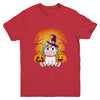 Cute Halloween Witchy Unicorn Halloween Youth Youth Shirt | Teecentury.com