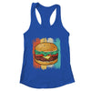 Cute Hamburger Design For Men Women Vintage Hamburger Burger Shirt & Tank Top | teecentury