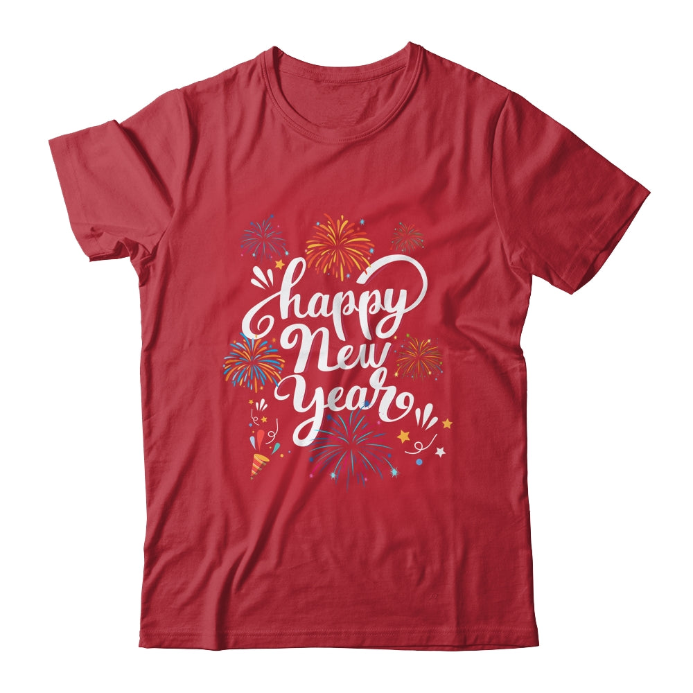 Cute Happy New Year Day Eve Party Fireworks Confetti Costume Shirt & Hoodie | teecentury