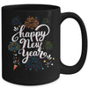 Cute Happy New Year Day Eve Party Fireworks Confetti Costume Mug | teecentury