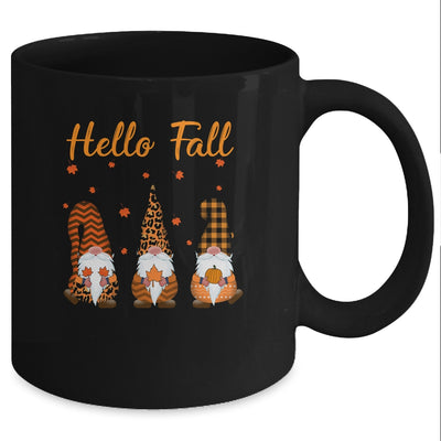 Cute Hello Fall Gnomes Autumn Mug Coffee Mug | Teecentury.com