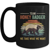 Cute Honey Badger Art For Men Women Ratel Honey Badger Lover Mug | teecentury