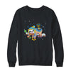 Cute Jewish Menorah Hanukkah Sloth Chanukah Gift T-Shirt & Sweatshirt | Teecentury.com