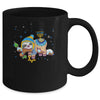 Cute Jewish Menorah Hanukkah Sloth Chanukah Gift Mug Coffee Mug | Teecentury.com