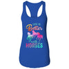 Cute Life Is Better With Horses Horseback Riding T-Shirt & Tank Top | Teecentury.com