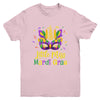 Cute Little Miss Mardi Gras Kids Girl Outfit Youth Shirt | teecentury