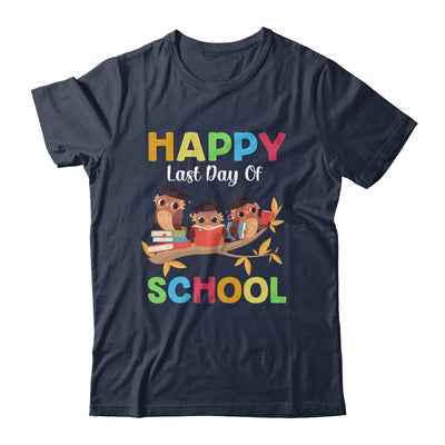 Cute Owls Happy Last Day Of School T-Shirt & Hoodie | Teecentury.com