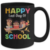 Cute Owls Happy Last Day Of School Mug Coffee Mug | Teecentury.com