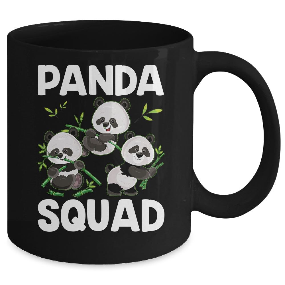 Cute Panda Family Graphic Panda Squad For Boy Girl Mug | teecentury