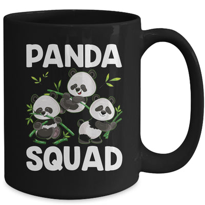 Cute Panda Family Graphic Panda Squad For Boy Girl Mug | teecentury