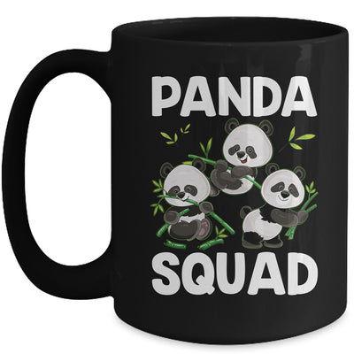 Cute Panda Family Graphic Panda Squad For Boy Girl Mug | teecentury