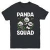 Cute Panda Family Graphic Panda Squad For Boy Girl Youth Shirt | teecentury