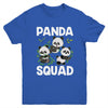 Cute Panda Family Graphic Panda Squad For Boy Girl Youth Shirt | teecentury