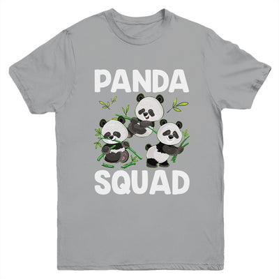 Cute Panda Family Graphic Panda Squad For Boy Girl Youth Shirt | teecentury