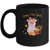 Cute Pig Pumpkin Spice Latte Happy Fall Ya'll Mug Coffee Mug | Teecentury.com